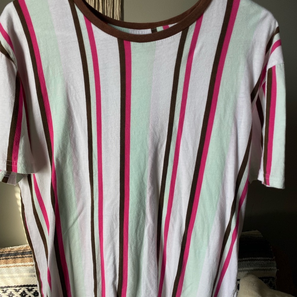 Pink & Green Pacsun shirt